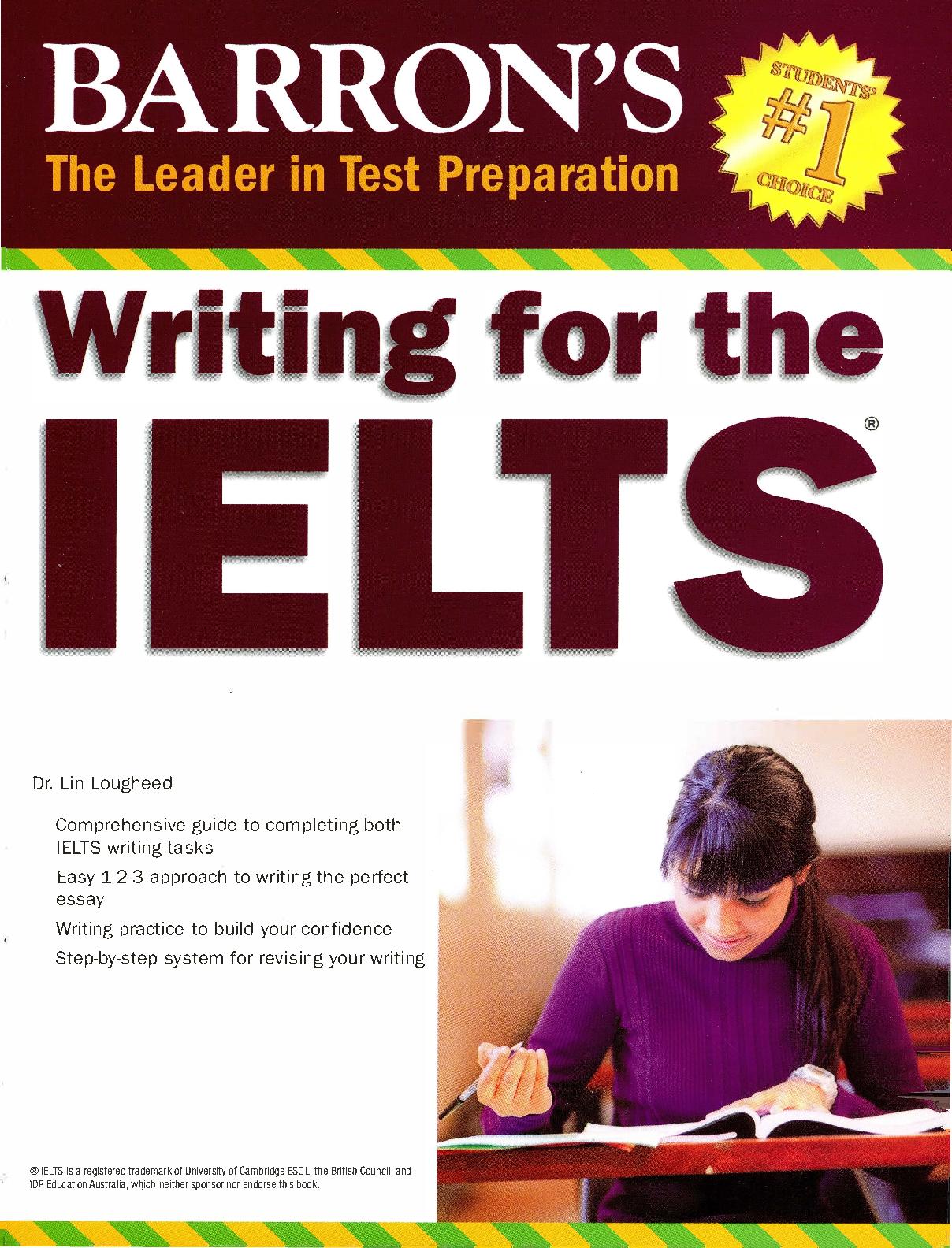 Download sách Barron's  Writing for the IELTS